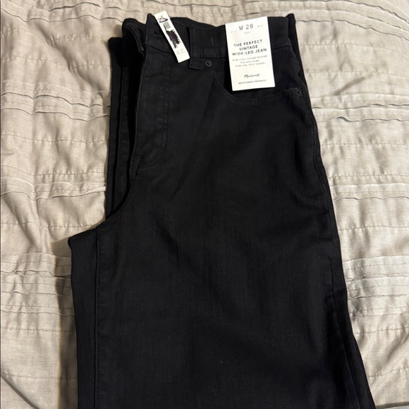 🆕 Madewell The Perfect Vintage Wide-Leg Jean - Picture 4 of 4